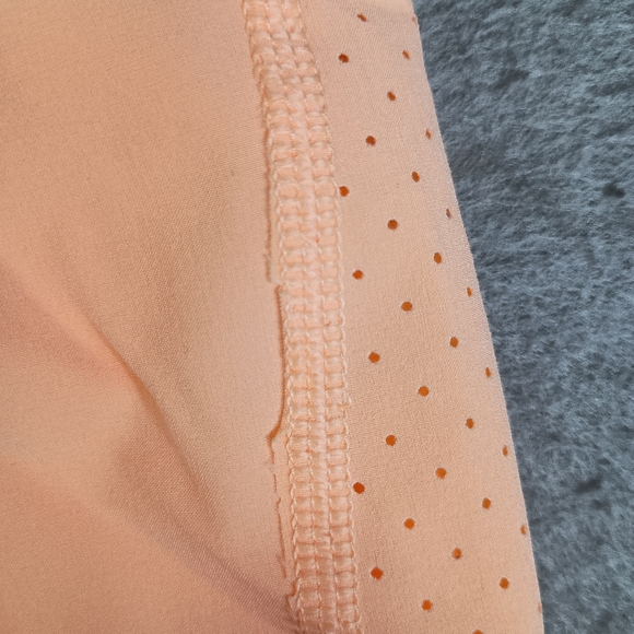 Spanx Get Moving Melon Sorbet Athleisure Sweat Wicking 14" Large Skort NWT - Picture 7 of 7